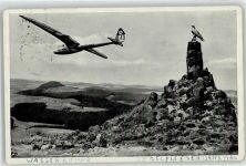 W6412 Wasserkuppe , Kr Fulda WK II Fliegerdenkmal Segelflug