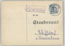27612 W2854 Bexhövede - Landpoststempel