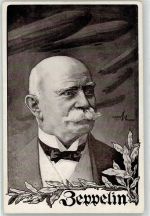 Zeppelin, F. Graf von Künstlerkarte
