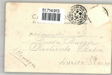 90000 Belfort 1902 - Le Reve de l Alsace Ort lt. Stempel
