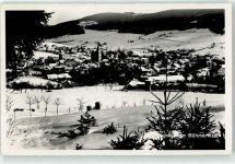 Prachatice Prachatitz - Winter Kirche