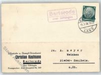 37139 W3404 Barterode - Landpoststempel