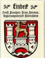 37574 W3352 Einbeck KEINE AK Wappen Sondermarke