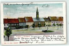 Havlickuv Brod Deutsch-Brod Lithographie Marktplatz Chotebori