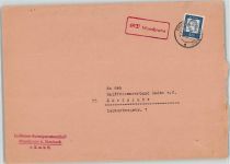 W6936 Moosbrunn Posthilfsstellenstempel Vorderseite Landpost