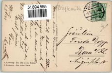 Frau sign. Kornerup Kaffeemühle 1913 Künstlerkarte