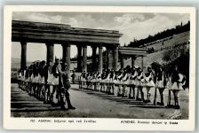 Athen Athenes Evzones devant le Stade Soldat Uniform Trachten Trachten Griechenland