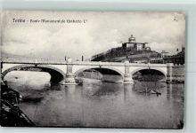 10100 Torino Turin - Ponte Monumentale Umberto I.