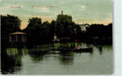 09648 O9250 Mittweida - Schwanenteich Stadtpark Ruderboorpartie