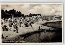 23743 W2433 Grömitz - Strandleben Strandkorb