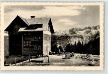 Gablonzer Hütte - Berghütte Gosaugletscher Dachsteingebirge Hüttenstempel