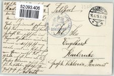 76437 W7550 Rastatt - 1915 Schloss Favorit