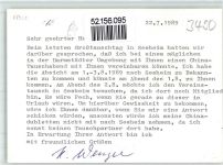 33014 W3490 Bad Driburg Ganzsache Barockkirche Maria Himmelfahrt innen