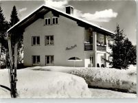 87541 W8973 Unterjoch - Winter Haus Forelle