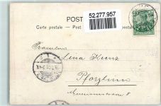 Europa Handel Postkutsche Hafen sign. P.O. Verlag Ludwig Fuchs Kulturgeschichte Beruf 1901 Künstlerkarte
