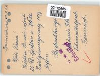 86853 W8936 Gennach Ganzsache Landpoststempel