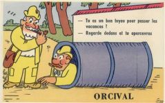 63210 Orcival - Orcival (Frankreich) Leporello I-II