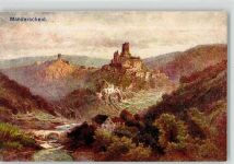 54531 W5562 Manderscheid , Eifel - Burg