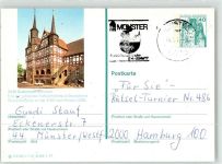 37115 W3408 Duderstadt , Niedersachs Ganzsache Fachwerkhaus