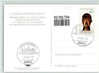 86609 W8850 Donauwörth - 1. Nordschwabenschau 1977 Sonderstempel