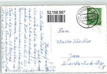 88677 W7778 Markdorf , Baden - Pfarrkirche Ev. Kirche Hexenturm Gasthaus Walser Schlossturm