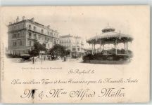 83700 Saint-Raphael 1900 Lithographie Grand Hotel Pavillon