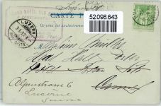 83700 Saint-Raphael 1900 Lithographie Grand Hotel Pavillon