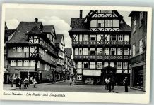 34346 W3510 Hann Münden - Ecke Markt Langestrasse Geschäfte