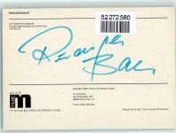 Rüdiger Bahr Autogramm origin. Unterschrift Schlagersänger KEINE AK