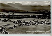 83666 W8176 Schaftlach - Benediktenwand Fliegeraufnahme