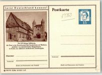 37581 W3353 Bad Gandersheim Ganzsache Stift- Kirche