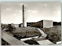 72622 W7440 Nürtingen 1963 Foto AK ev. Versöhnungs- Kirche