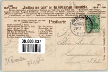 23701 W2420 Eutin-Sielbeck - Gasthaus zum Uglei See 600 jährige Rieseneiche Sage