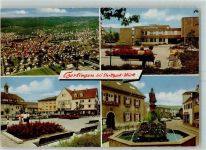 70839 W7016 Gerlingen , Württ - Brunnen Rathaus