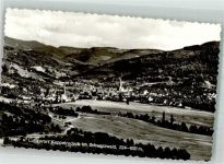 77876 W7594 Kappelrodeck Foto AK Panorama des Ortes mit Kirche St. Nikolaus