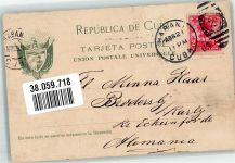Havanna La Habana 1911 Gebrauchsspuren Hafen