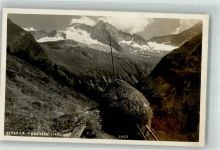 6060 Hall in Tirol Foto AK Olperer Fusstein Tirol Ort lt. Verlag