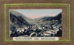 73500 Modane - Modane (Frankreich) Leporello I-II