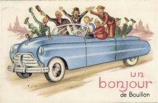 Bouillon - Bouillon (Belgien) Leporello, Auto I-II