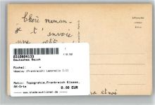 89450 Vezelay - Vézelay (Frankreich) Leporello I-II