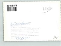 37213 W3430 Witzenhausen FOTO KEINE AK Panorama des Ortes mit Liebfrauenkirche Foto Original aus Archiv eines Ansichtskartenverlages Ort handschriftlich