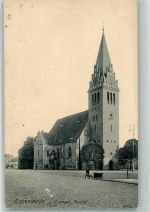 04895 O7901 Bad Liebenwerda 1908 Gebrauchsspuren Ev. Kirche Verlag Reinicke & Rubin
