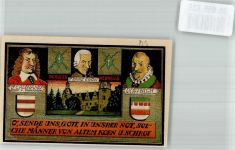 33098 W4790 Schloß Neuhaus 1921 Notgeldschein 3 Mark Bischoff Ferdinand Franz Egon