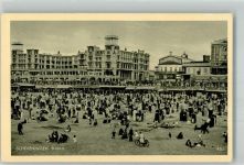 2491 Scheveningen Den Haag 1937 Foto AK Schwimmbad Strand Hotel