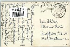 75378 W7263 Möttlingen , Württ 1940 Foto AK Feldpost WK II