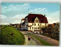 21635 W2155 Lühe , Kr Stade Foto AK Gasthaus Fährhaus