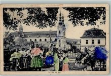 Velehrad Welehrad - Kirche Pferde Tracht