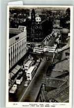 Newcastle upon Tyne Foto AK Omnibus Auto LKW Blackett Strret