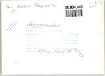 66709 W6649 Rappweiler FOTO KEINE AK Foto Original aus Archiv eines Ansichtskartenverlages Ort handschriftlich