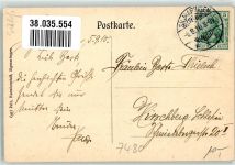 72488 W7480 Sigmaringen 1910 - Schloss